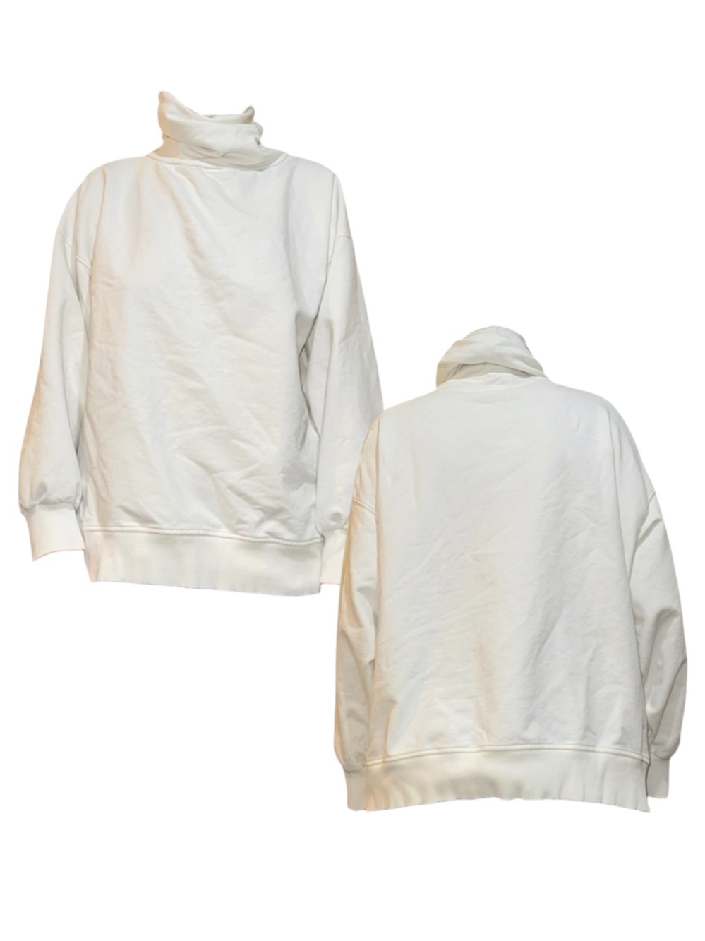 ASOS Off-White Turtleneck Sweater